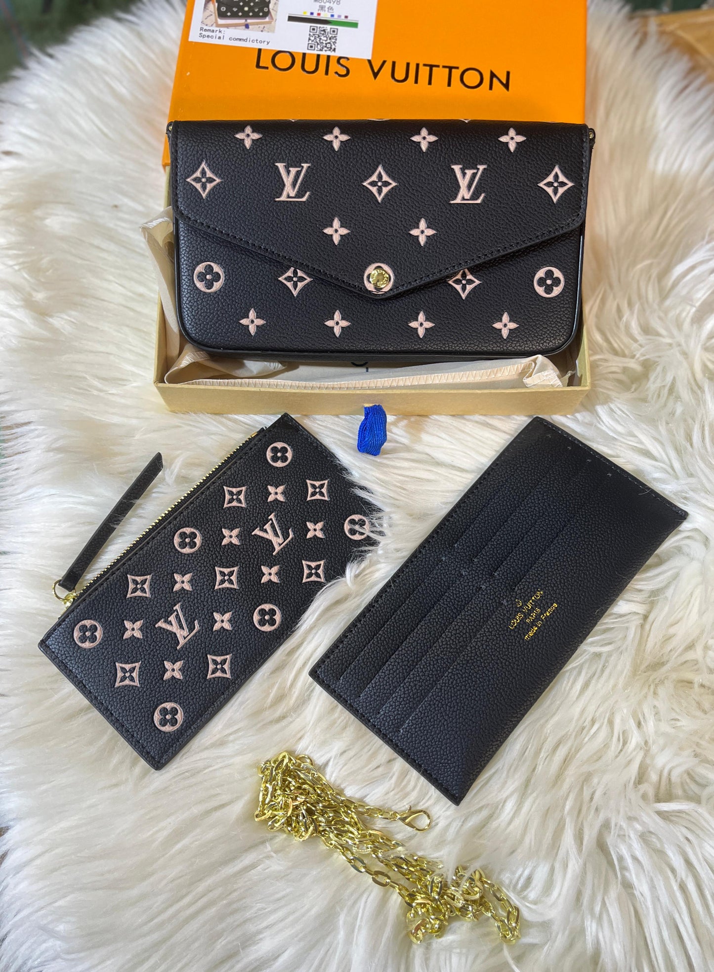 Louis Vuitton Pochette Félicie – Premium Women Bag (Black)