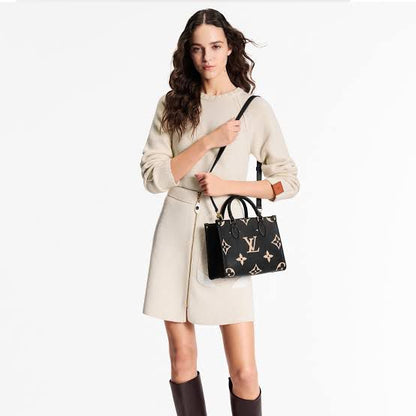 LOUIS VUITTON ONTHEGO PM (SMALL) – Women Bag (Black)