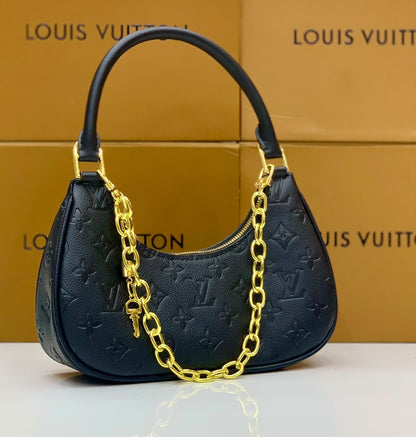 L-O-U-I-S V-U-I-T-T-O-N Catchy PM Handbag – New Design Premium Women Bag (Black)