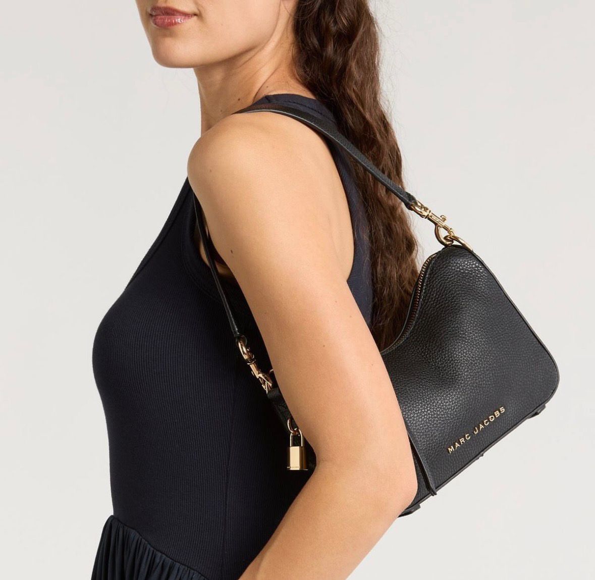 MARC JACOBS Drifter Small Convertible Shoulder Bag – Premium Quality (Black)