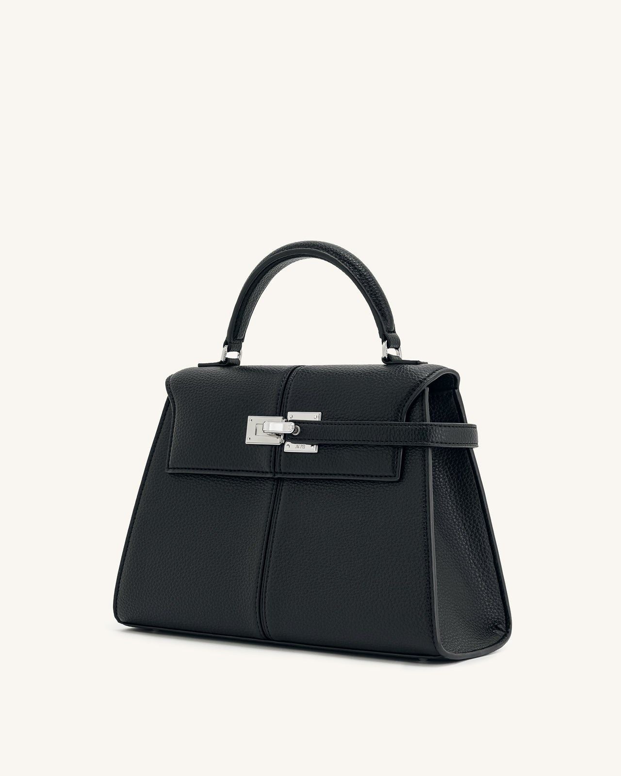 J-W P-E-I Elise Top Handle Regular Size Women Bag – Luxury Edition (Black)