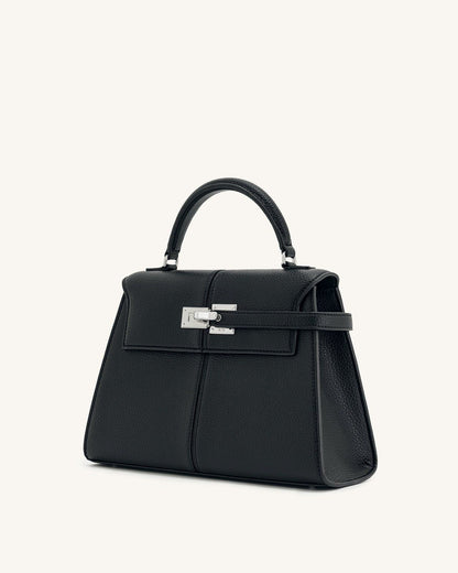 J-W P-E-I Elise Top Handle Regular Size Women Bag – Luxury Edition (Black)