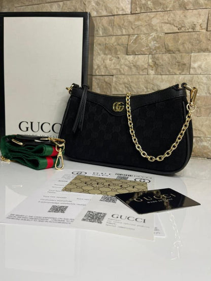 G-U-C-C-I Ophidia Small Shoulder Bag – Premium Women Bag | Black