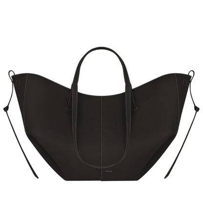 P-O-L-È-N-E CYME EDITION TEXTURED TAUPE – Women Bag (Black)