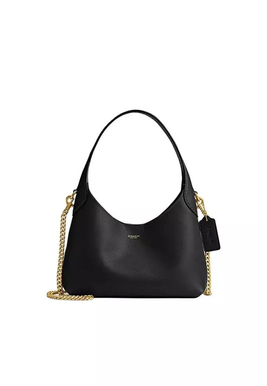 C-O-A-C-H Brooklyn Shoulder Bag 23 – Premium Quality Women Bag | Turkish Import | Complete Brand Box Packaging (Black)