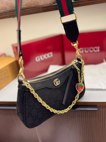 G-U-C-C-I Ophidia Small Shoulder Bag – Premium Women Bag | Black