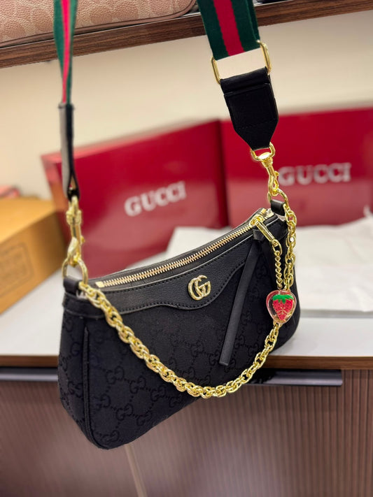 G-U-C-C-I Ophidia Small Shoulder Bag – Premium Women Bag | Black