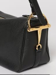G-U-C-C-I Half Horsebit Medium Shoulder Bag – Premium Quality Women Bag | Brand Box Packaging (Black)