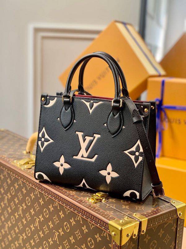 LOUIS VUITTON ONTHEGO PM (SMALL) – Women Bag (Black)