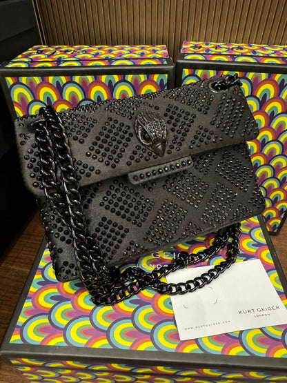 K-U-R-T G-E-I-G-E-R L-O-N-D-O-N SMALL KENSINGTON BAG – MASTER QUALITY WOMEN BAG | Black Design A