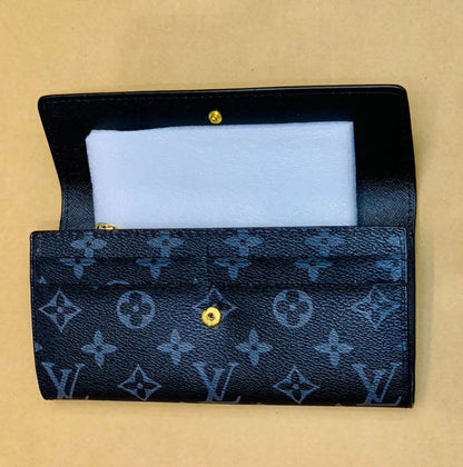 NEW DESIGN – LV Brand Wallet (Official Model) (Blue)