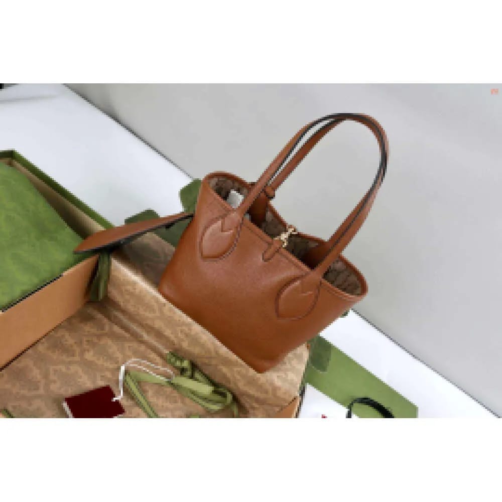 G-U-C-C-I Totissima Reversible Tote Bag – Premium Quality Women Bag | Double Box & Dust Bag (Brown)