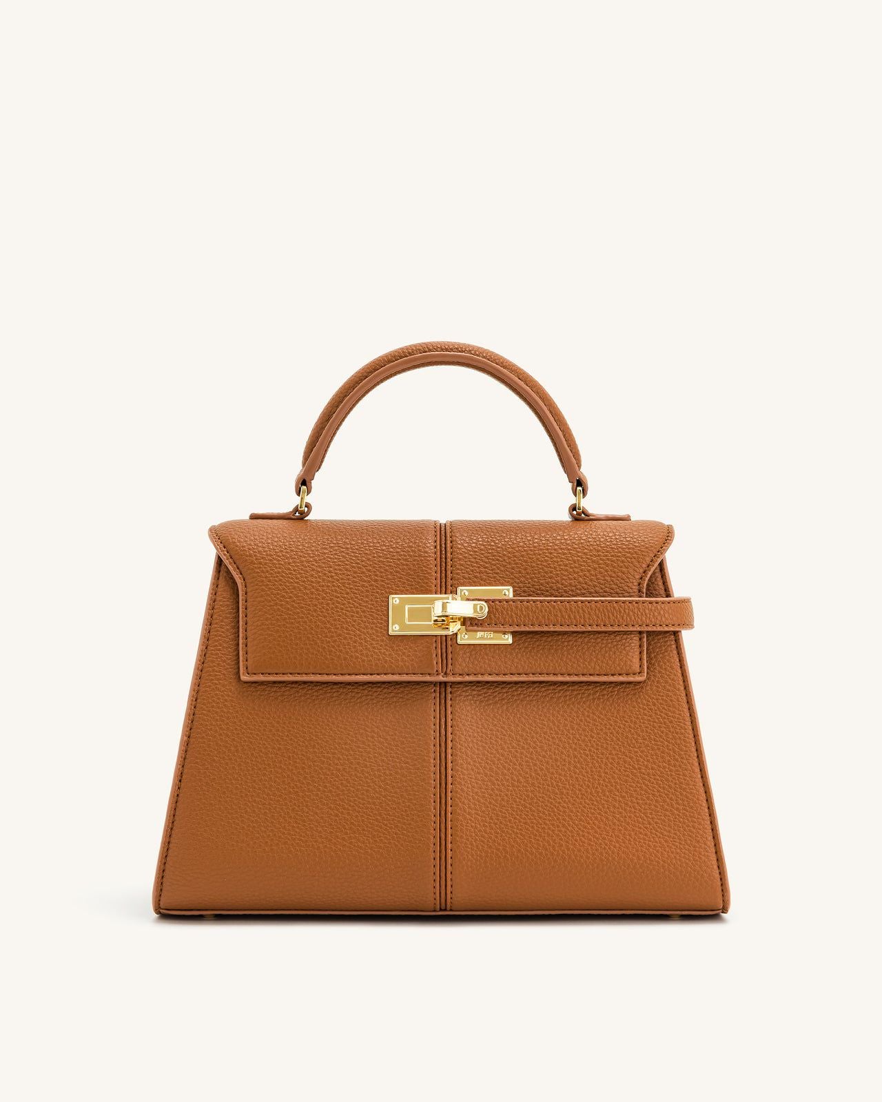 J-W P-E-I Elise Top Handle Regular Size Women Bag – Luxury Edition (Brown)