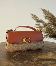 C-O-A-C-H JET SHOULDER BAG – Premium Quality Women Bag | Shoulder & Crossbody Style (Brown)