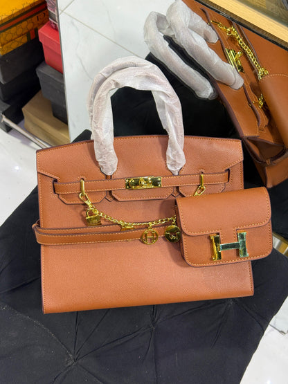 H-E-R-M-E-S Luxury Women Bag – Master Series (Brown)