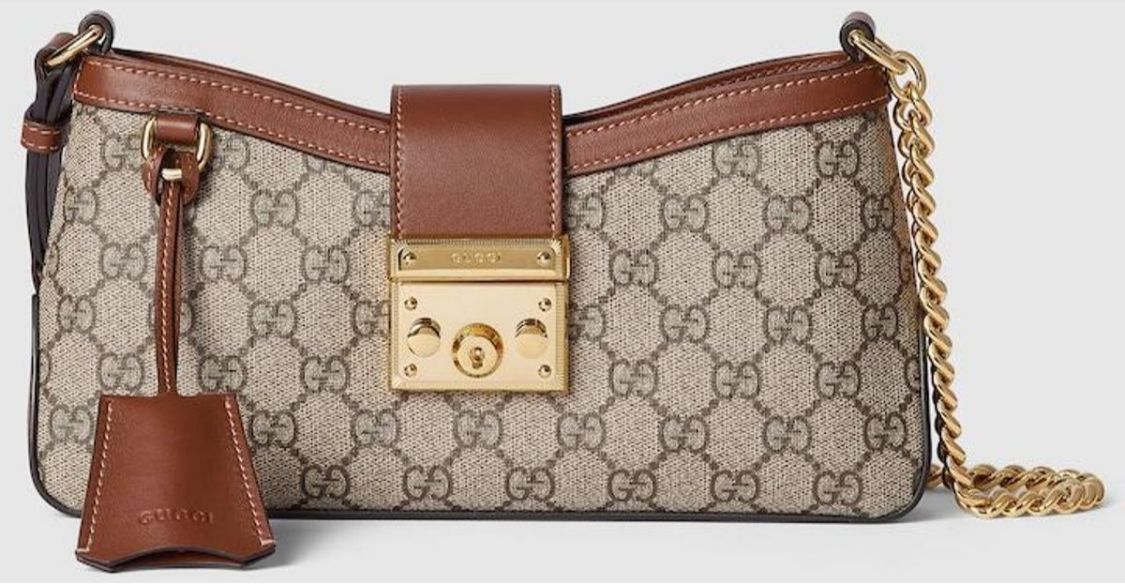 GUCCI PADLOCK – Women Shoulder Bag (New Design) (Brown)