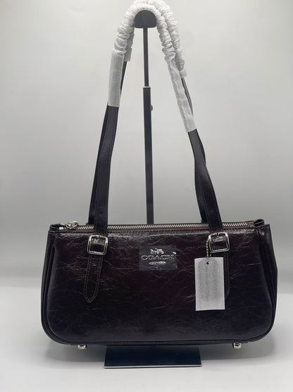 C-O-A-C-H Asher Shoulder Bag – Premium Quality Women Bag | Brand Box & Dust Bag (Brown)