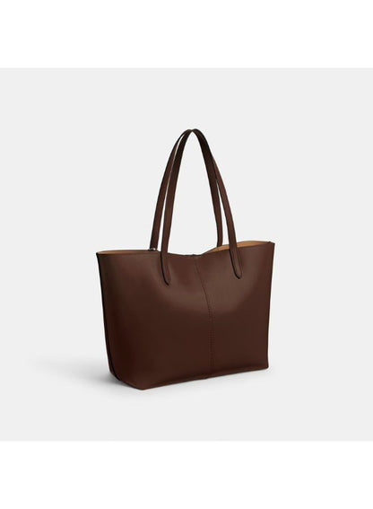 C-O-A-C-H North 32 Tote Bag – Premium Women Tote Bag with Suede Lining (Brown)