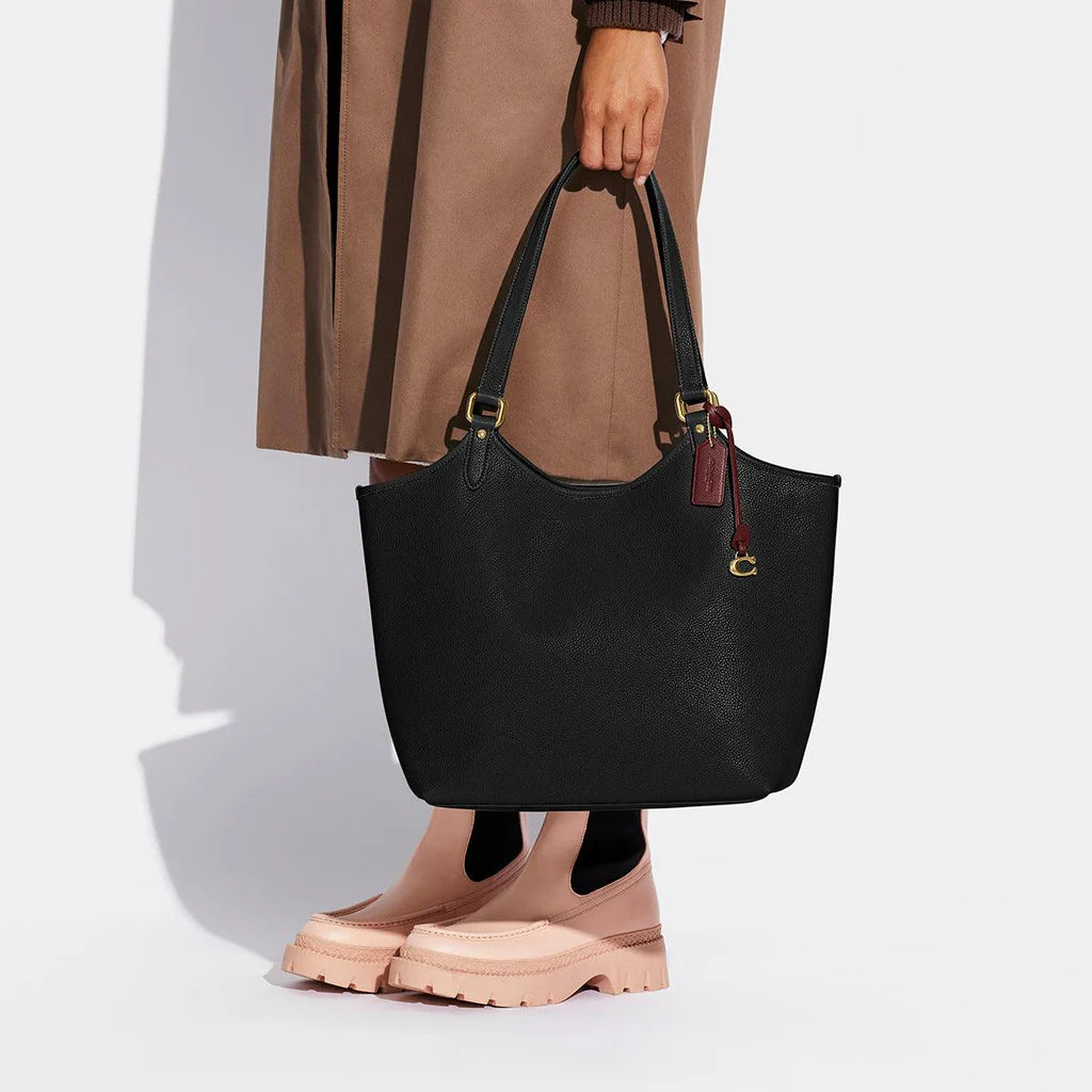 C-O-A-C-H Day Tote Women Bag 2PC Set – Premium Black Edition