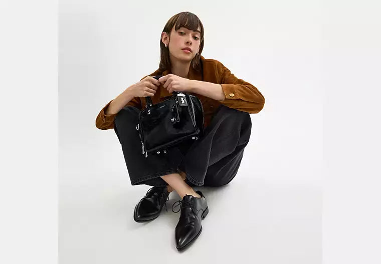 C-O-A-C-H Cube Rogue 20 – Premium Luxe Women Bag (Black)