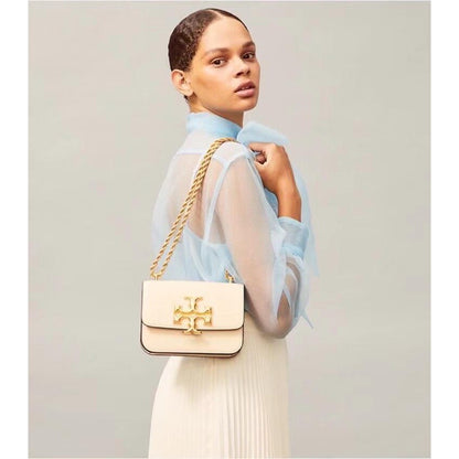 TORY BURCH – Classic Convertible Shoulder Bag (White)