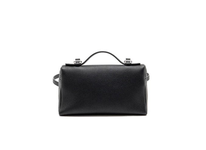 L-O-R-O P-I-A-N-A Extra Pocket L19 – Everyday Luxe Crossbody Women Bag (Black)