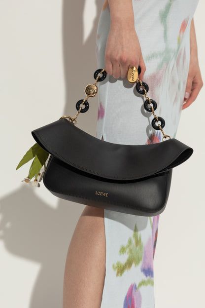 L-O-E-W-E Ola Medium Shoulder Women Bag – Modern Luxe Edition (Black)