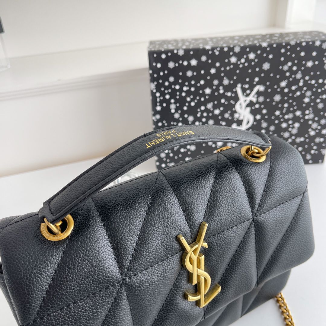 SAINT LAURENT JAMIE 4.3 MINI – Women Bag (Golden Black)