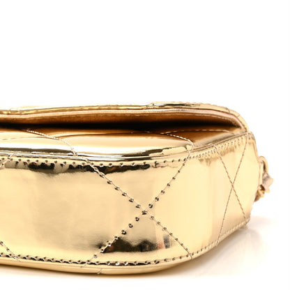 C-H-A-N-E-L 2025 Large Patent Top Handle Bag – Fall/Winter Collection | Premium Quality Women Bag (Gold)