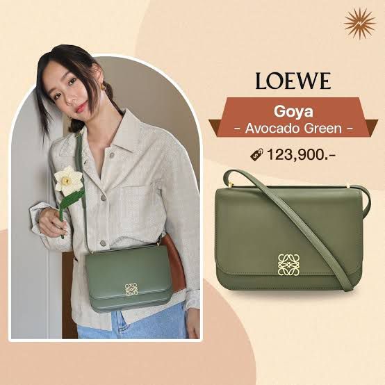 L-O-E-W-E Goya Shoulder Bag – Premium Quality Women Bag (Avocado Green)