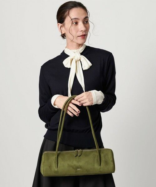 J-W P-E-I Nova Shoulder Bag – Premium Faux Suede Women Shoulder Bag (Olive/Forest Green)