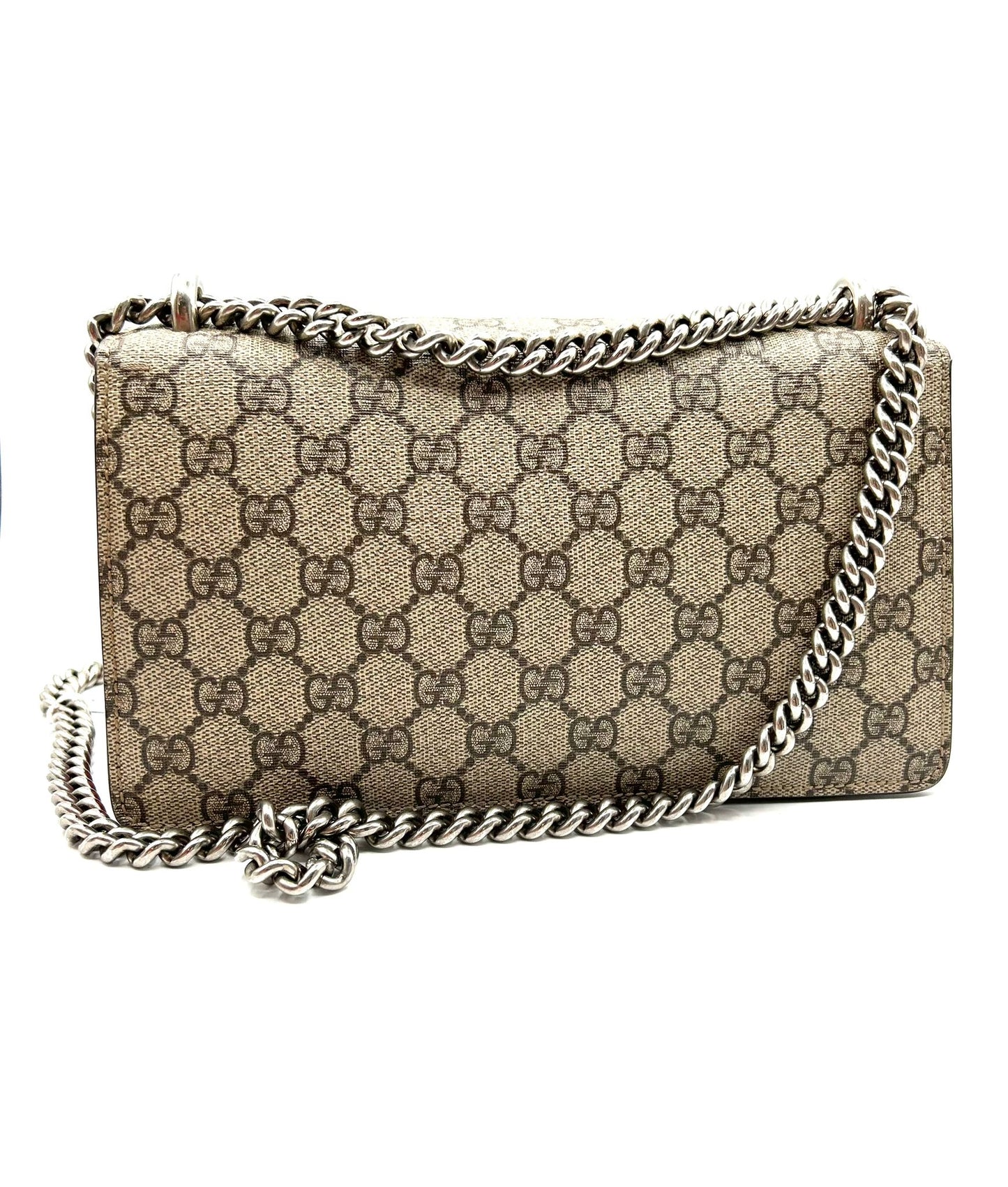 G-U-C-C-I Dionysus GG Supreme Mini Crossbody Bag – Signature Luxe Women Bag (Red))