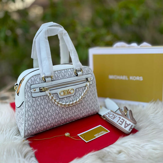 MICHAEL KORS — Master Quality Handbag (Full Branding | With Magnetic Box) (White)