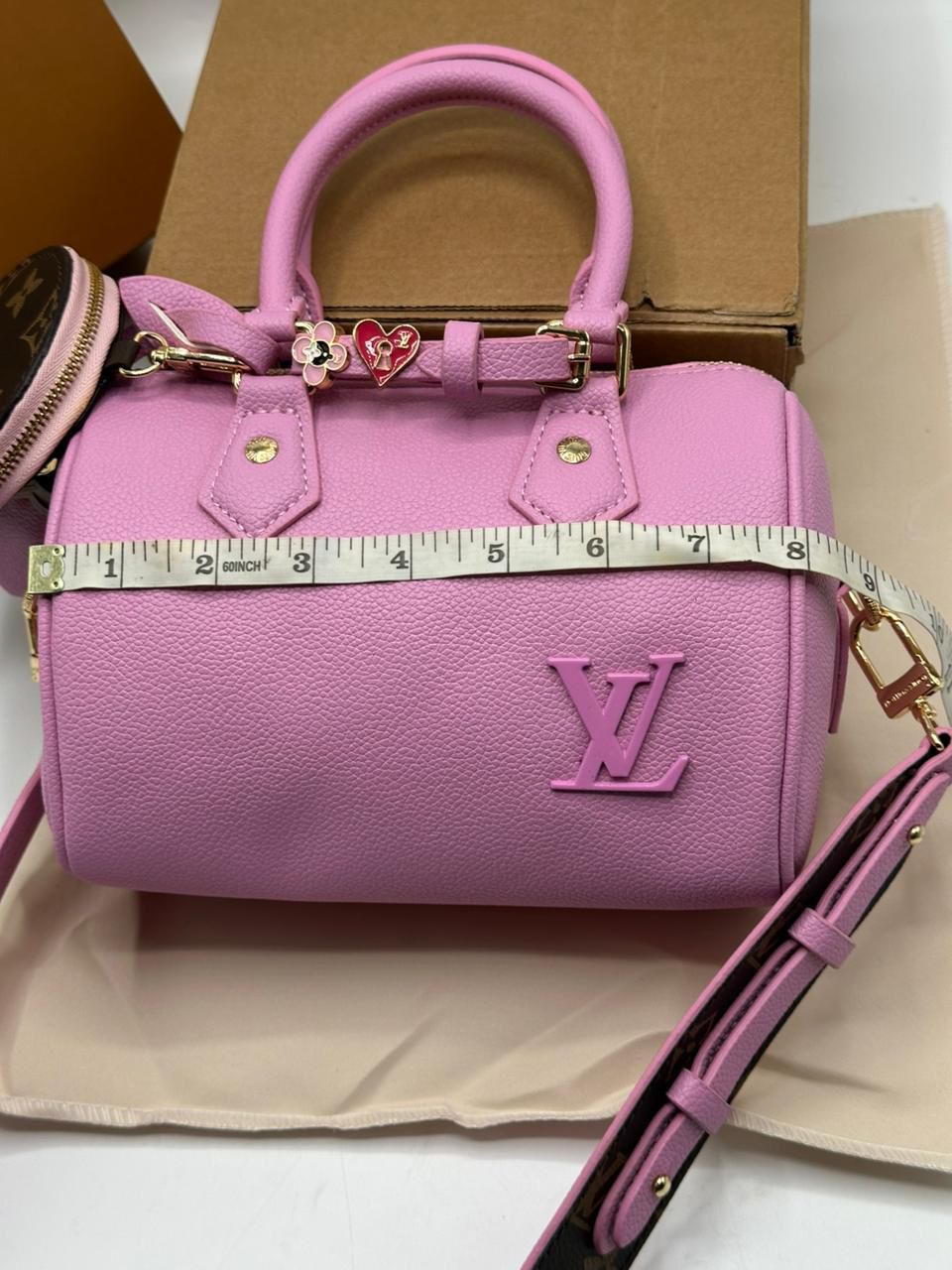 Louis Vuitton SPEEDY 18 – LV&I Olympic Edition (Pink)