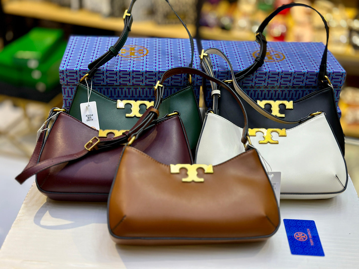 TORY BURCH – Master Series Handbag (Maroon)