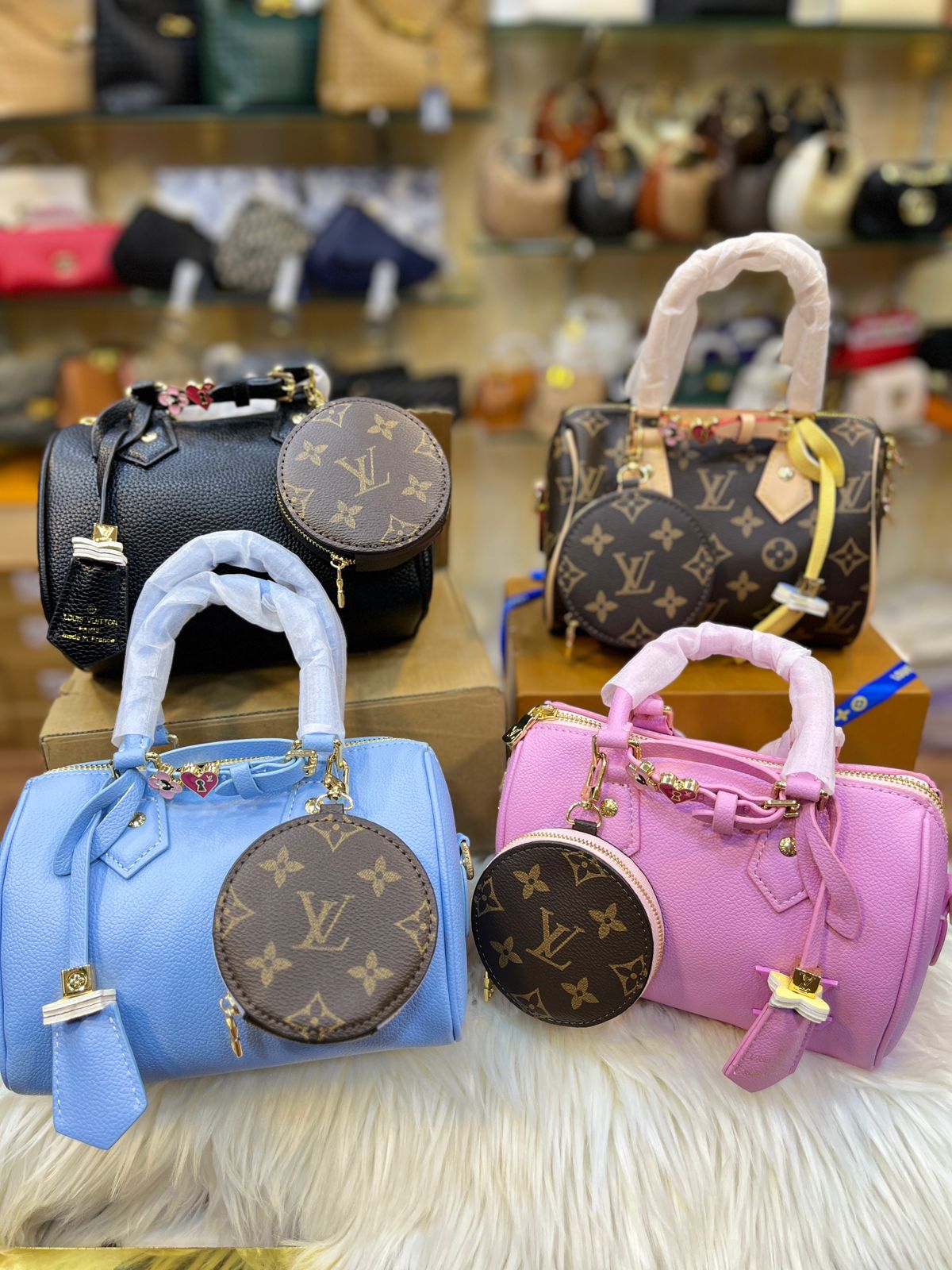 Louis Vuitton SPEEDY 18 – LV&I Olympic Edition (Black)