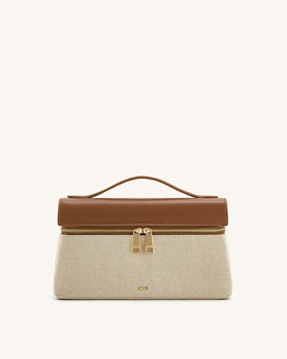 JW PEI WOMEN’S THEA TOP HANDLE BAG – Women Bag (Off White Brown)