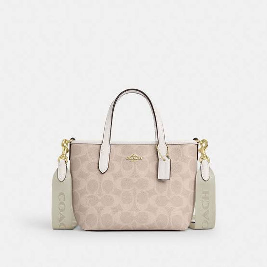 C-O-A-C-H City Mini Women Bag – New Design Official Model (Off White Pink)