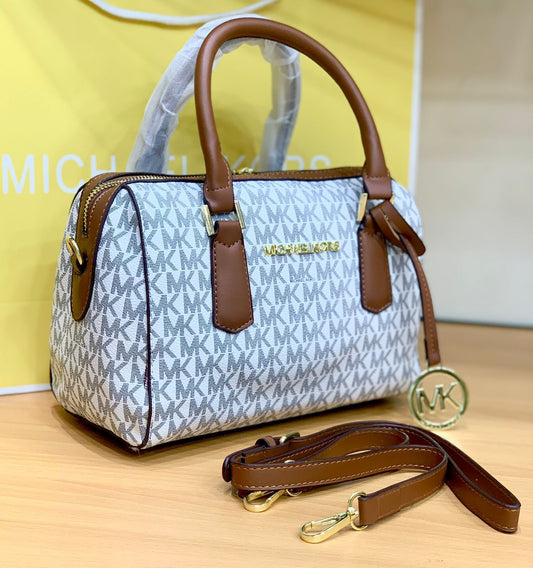 MICHAEL KORS BOSTON BAG – Women Bag (Off White)