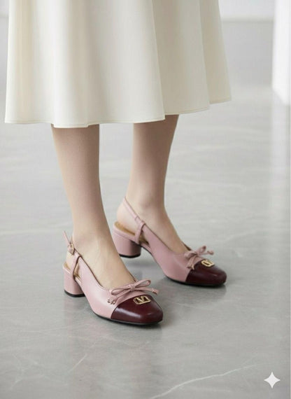 V-A-L-E-N-T-I-N-O New Arrival Heels – Premium Women Heels (Pink)