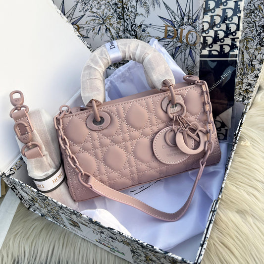 Christian Dior Master Quality Handbag – Premium Women Bag (Pink)