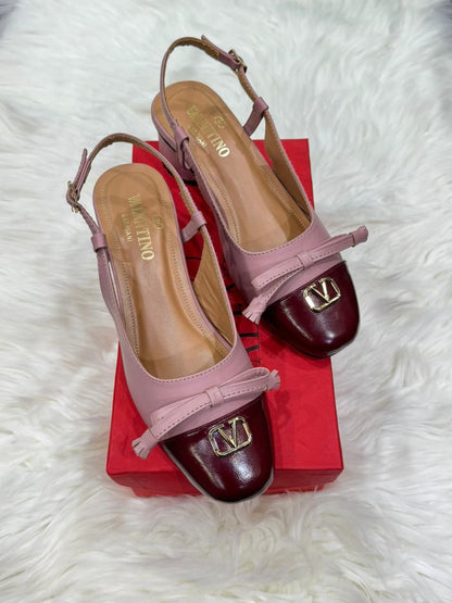 V-A-L-E-N-T-I-N-O New Arrival Heels – Premium Women Heels (Pink)