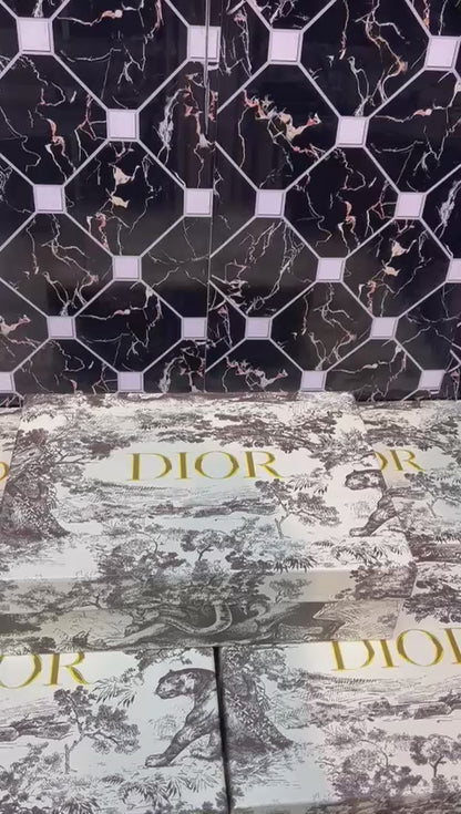 Christian Dior Saddle Bag (blue/white) 1