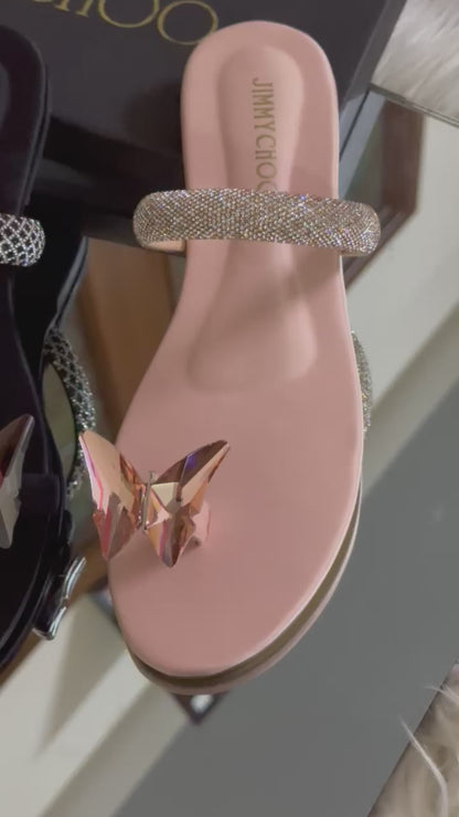 New Arrival – Jimmy Choo Slippers (Black)