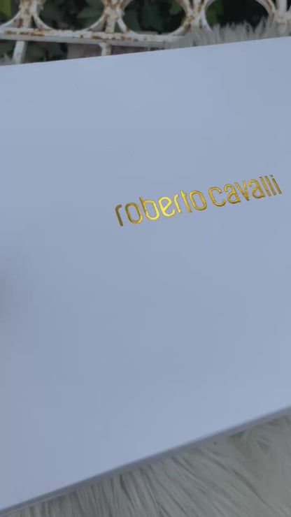 ROBERTO CAVALLI – PREMIUM CROSSBODY BAG (Silver Black)