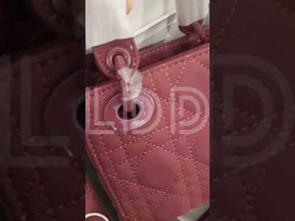C-H-R-I-S-T-I-A-N D-I-O-R Ultramatte Cannage Lady Dior Bag – Premium Women Bag (Black)