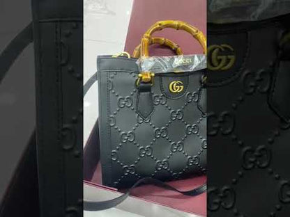G-U-C-C-I Luxury Bamboo Handle Series Women Bag – Master Quality | (Black)