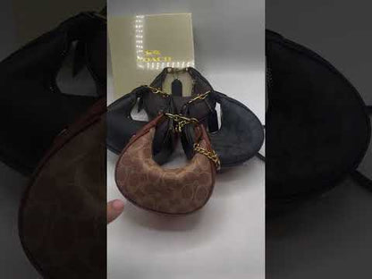 C-O-A-C-H Jonie Plain Mini Women Bag – Compact Luxury Edition (Black)