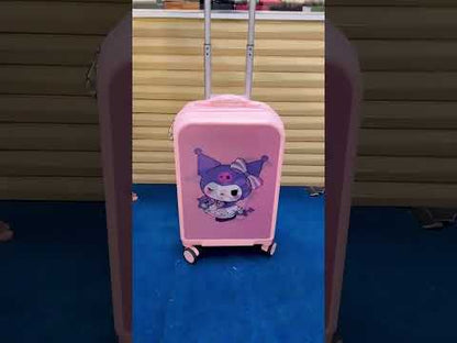 Kids Trolley Bag 20 Inch – Dual Magic Cartoon Digital Print Luggage (Design-4)