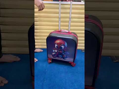 Kids Trolley Bag 20 Inch – Dual Magic Cartoon Digital Print Luggage (Design-7)